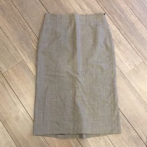 Jcrew pencil skirt - slight trumpet style